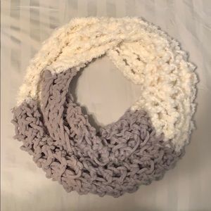 Knit infinity/tube scarf